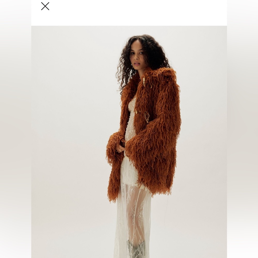 Free People Tan Teddy Jacket - Picture 5 of 5